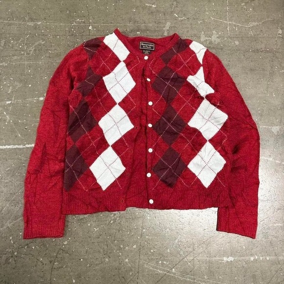 Abercrombie & Fitch Sweaters - Abercrombie & Fitch Cardigan Women's Size M Y2K Vintage Cute Preppy
